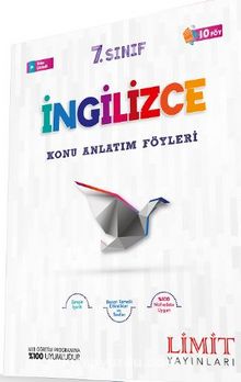 7.Sınıf İngilizce Konu Anlatım Föyleri 10 Föy kitap kapağı