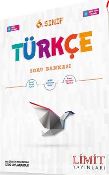 6.Sınıf Türkçe Soru Bankası kitap kapağı