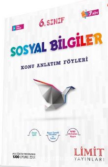 6.Sınıf Sosyal Bilgiler Konu Anlatım Föyleri 7 Föy kitap kapağı