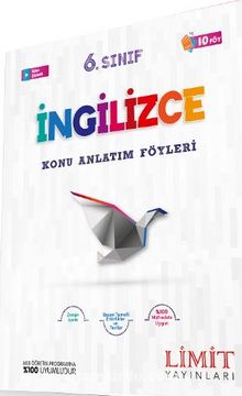 6.Sınıf İngilizce Konu Anlatım Föyleri 10 Föy kitap kapağı