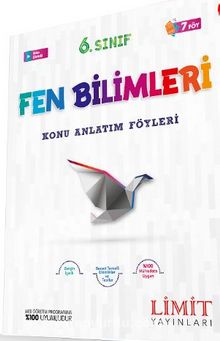 6.Sınıf Fen Bilimleri Konu Anlatım Föyleri 7 Föy kitap kapağı