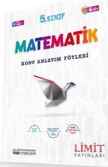5.Sınıf Matematik Konu Anlatım Föyleri 6 Föy kitap kapağı