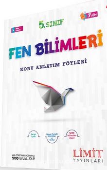 5.Sınıf Fen Bilimleri Konu Anlatım Föyleri 7 Föy kitap kapağı