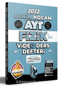 2022 AYT Fizik Video Ders Defteri kitap kapağı