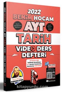 2022 AYT Tarih Video Ders Defteri kitap kapağı