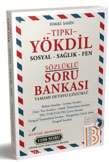 YÖKDİL Sosyal Sağlık Fen Sözlüklü Soru Bankası kitap kapağı