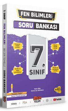 7. Sınıf Fen Bilimleri Soru Bankası kitap kapağı