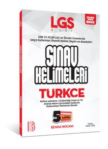 LGS Türkçe Sınav Kelimeleri 5 Deneme İlaveli kitap kapağı