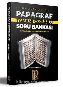 2021 Tüm Adaylar İçin Tamamı Çözümlü Paragraf Soru Bankası kitap kapağı