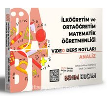 2021 ÖABT İlköğretim ve Ortaöğretim Matematik Öğretmenliği Analiz Video Ders Notları kitap kapağı