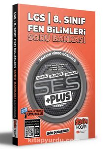 2022 LGS 8.Sınıf Fen Bilimleri SES PLUS Soru Bankası kitap kapağı