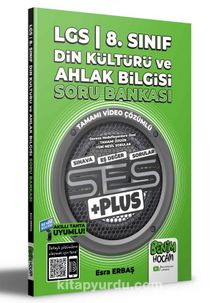 2022 LGS 8.Sınıf Din Kültürü ve Ahlak Bilgisi SES PLUS Soru Bankası kitap kapağı
