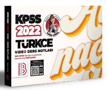 2022 KPSS Türkçe Video Ders Notları Benim kitap kapağı