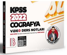 2022 KPSS Coğrafya Video Ders Notları kitap kapağı