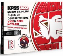 2022 KPSS Eğitim Bilimleri Ölçme ve Değerlendirme Video Ders Notları kitap kapağı