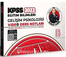 2022 KPSS Eğitim Bilimleri Gelişim Psikolojisi Video Ders Notları kitap kapağı