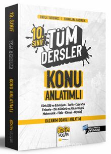 10. Sınıf Tüm Dersler Konu Anlatımı kitap kapağı