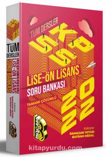 2022 KPSS Lise Ön Lisans Tamamı Çözümlü Tüm Dersler Soru kitap kapağı