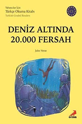 Deniz Altında 20.000 Fersah - C1 Yabancılar İçin kitap kapağı