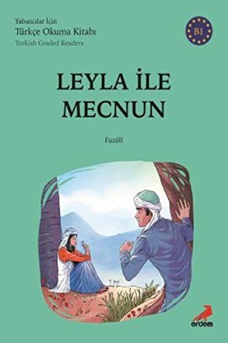 Leyla İle Mecnun - B1 Yabancılar İçin kitap kapağı