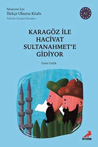 Karagöz ile Hacivat Sultanahmet'e Gidiyor - A1 Yabancılar İçin kitap kapağı