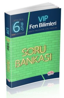 6. Sınıf Vip Fen Bilimleri Soru Bankası kitap kapağı