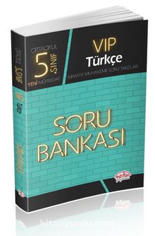 5.Sınıf Vip Türkçe Soru Bankası kitap kapağı