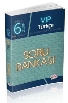 6. Sınıf Vıp Türkçe Soru Bankası kitap kapağı