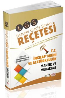 LGS 8. Sınıf İnkılap Tarihi Mantık ve Muhakeme Reçetesi / Angora Serisi kitap kapağı