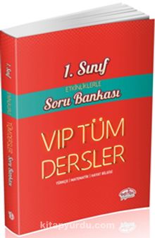 1. Sınıf VIP Tüm Dersler Etkinliklerle Soru Bankası kitap kapağı