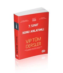 7. Sınıf Vip Tüm Dersler Konu Anlatımlı kitap kapağı