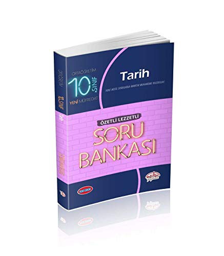 10. Sınıf Tarih Soru Bankası Özetli Lezzetli kitap kapağı