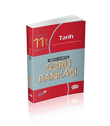 11. Sınıf Tarih Soru Bankası Özetli Lezzetli kitap kapağı