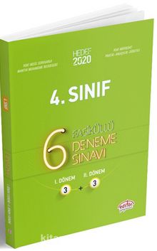4. Sınıf 6 (3+3) Deneme Sınavı kitap kapağı