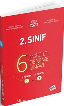 2. Sınıf 6 (3+3) Deneme Sınavı kitap kapağı
