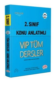 2.Sınıf Vıp Tüm Dersler Konu Anlatımlı Mavi Kitap kitap kapağı