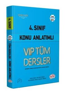 4.Sınıf Vıp Tüm Dersler Konu Anlatımlı Mavi Kitap kitap kapağı