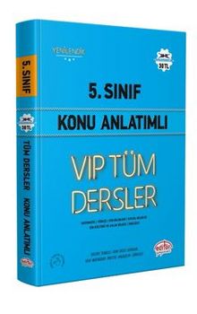 5.Sınıf Vıp Tüm Dersler Konu Anlatımlı Mavi Kitap kitap kapağı