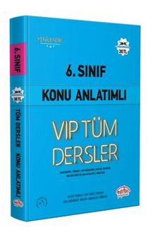 6.Sınıf Vıp Tüm Dersler Konu Anlatımlı Mavi Kitap kitap kapağı