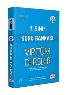 7.Sınıf Vıp Tüm Dersler Soru Bankası Mavi Kitap kitap kapağı