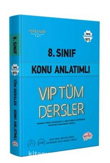 8.Sınıf Vıp Tüm Dersler Konu Anlatımlı Mavi Kitap kitap kapağı