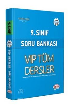 9.Sınıf Vıp Tüm Dersler Soru Bankası Mavi Kitap kitap kapağı