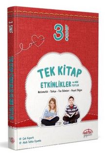 3.Sınıf Tek Kitap Etkinlikler Ve Mini Testler kitap kapağı