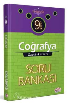 9. Sınıf Coğrafya Özetli Lezzetli Soru Bankası kitap kapağı