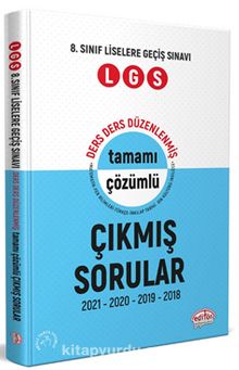 LGS Çıkmış Sorular ve Çözümleri kitap kapağı