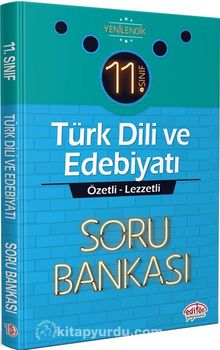 11. Sınıf Türk Dili ve Edebiyatı Özetli Lezzetli Soru Bankası kitap kapağı
