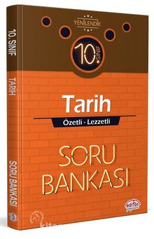10. Sınıf Tarih Özetli Lezzetli Soru Bankası kitap kapağı