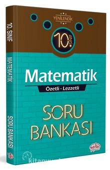 10. Sınıf Matematik Özetli Lezzetli Soru Bankası kitap kapağı