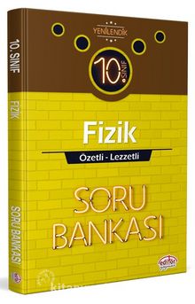10. Sınıf Fizik Özetli Lezzetli Soru Bankası kitap kapağı