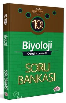 10. Sınıf Biyoloji Özetli Lezzetli Soru Bankası kitap kapağı